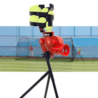Sandlot Batting Cage With  
BONUS: Lite Baseball Pitching Machine